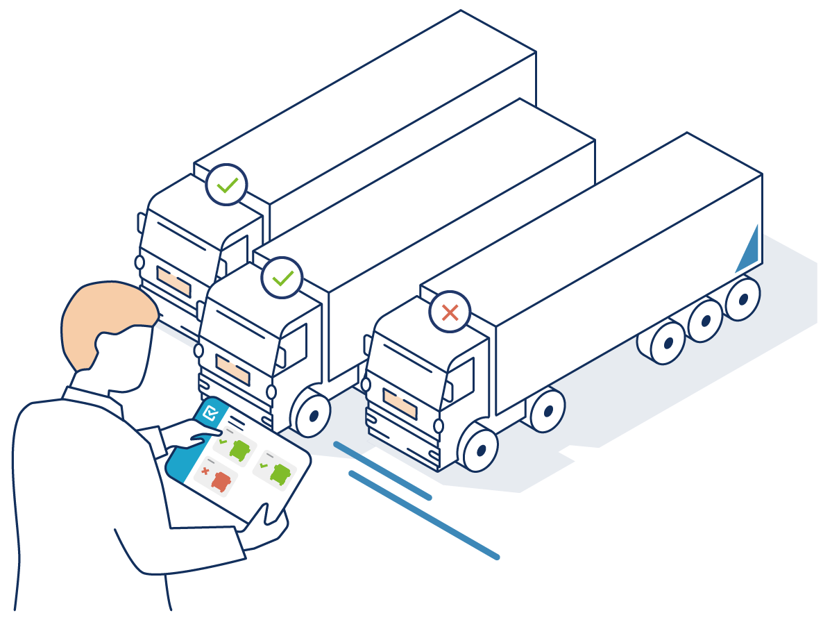 Kontroluj stan pojazdów